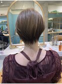 Lond fleur林 アースカラーくびれヘアショートウルフ