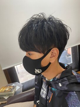 美容室 メザミー MESAMIES 20代30代40代ナチュラル束感ショート爽やかツーブロックマッシュ