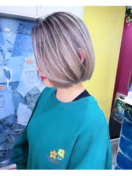 トーク 伊丹本店(TAL'KE) TAL'KE/バレイヤージュ×ホワイトベージュ_1059