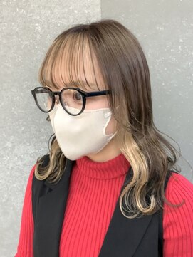 ロンドヴァリー 渋谷店(Lond vallee) 前髪インナーカラー/イヤリングカラー/渋谷