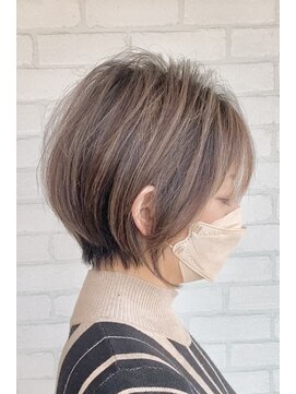 サウンドブイ(sound V) ハイライト×ショートボブ