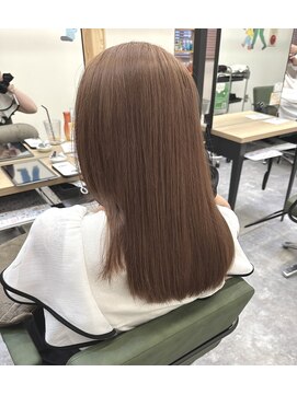 トリニティ 本厚木(trinity) ダブルカラー/ミルクティーベージュ/本厚木/ブリーチ/学割U24