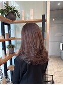 大人かわいい20代30代40代小顔ショコラベージュ　Zina本八幡