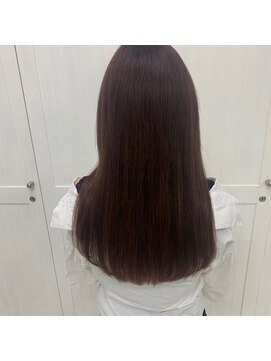 ヘアアンドメイク サファイア 豊橋店(ヘア&メイク SAPPHIRE) #プルエクステ#ロング#ナチュラル#赤系#イメチェン#豊橋