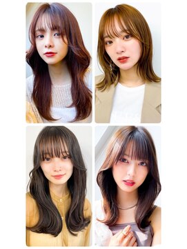 美容室フルール 20代30代40代髪質改善カラー韓国ヘアくびれ透明感