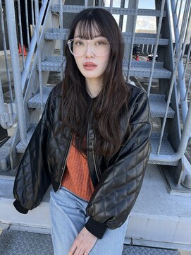 カモン(CAMON) 韓国ロングヘア×レイヤーカット