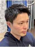 アップバングショート【刈り上げないスタイル】