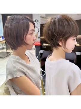 アンド ストーリーズ(&STORIES) ショートボブ髪型20代30代40代50代前髪あり前髪なし面長丸顔小林