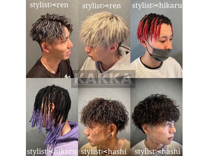 hair salon 華化の写真