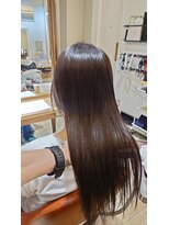 ブロッサム ひばりヶ丘(Blossom) 20代30代40代ストレートアッシュブラウン髪質改善大人ロング