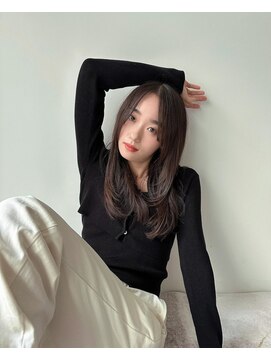 ハッチ(HACCH) 似合わせ顔周りカット/韓国ヘア/透明感カラー