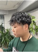 ツーブロ×ツイスパ