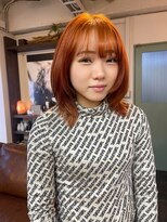 コレット ヘアー 大通(Colette hair)&nbsp;orange color