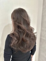 アクション 心斎橋店(ACTION)&nbsp;20代30代ふんわりレイヤーカット　ブラウンカラー　透明感カラー