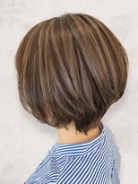 タイズ(ties) 20代30代ミニボブココアブラウン小顔美肌丸みショート