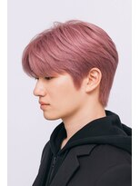 ノラ シンディ(NORA CYNDY)&nbsp;ペールピンクホワイトブロンドケアブリーチシースルーマッシュ