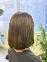 サロン ド バカラ(salon de vacala)&nbsp;ノーブリーチ4Dハイライトボブ