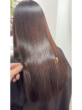 アレンヘアー 八尾店(ALLEN hair) 髪質改善カラー/モカブラウン