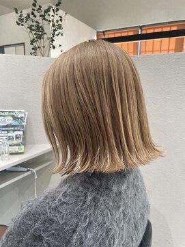 切りぱっなしボブ