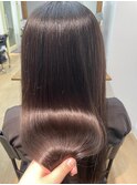艶カラー+艶トリートメント