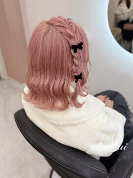 あみたらし【クランソア】ヘアメ/ヘアセット/心斎橋