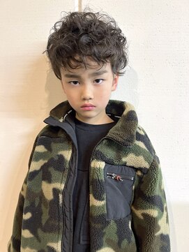 西区新町美容室★roots★キッズパーマ