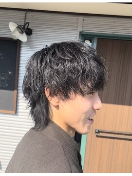 ラブヘアーグリーン(LOVEHAIRGREeN) 無造作ウルフパーマ