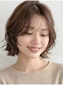似合わせカット伸ばしかけくびれヘア抜け感ボブA7上尾20代30代