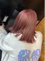 アフターニュース 新潟(afternews)&nbsp;くすみピンクベージュ/ダブルカラー/ケアブリーチ/駅前/駅南