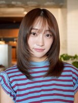 エルフレームバイワンラヴェスト(L'FLAME by one Lovest)&nbsp;顔周りレイヤー/ダブルカラー/髪質改善/ケアブリーチ長野駅◆