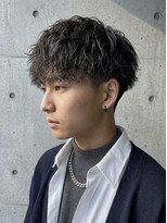 オールデイハローズ 草津店(ALL DAY HELLO'S) メンズツイストスパイラル×無造作束感マッシュ♯52滋賀草津