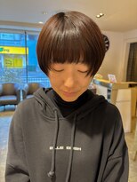 ヘアーエスクールフェイス(hair S. COEUR face)&nbsp;コンパクトショート/大阪美容室/枚方