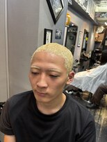 from 0287 中目黒/イージーパーマ/金髪坊主