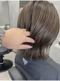 【MIYA】透けるオリーブベージュ