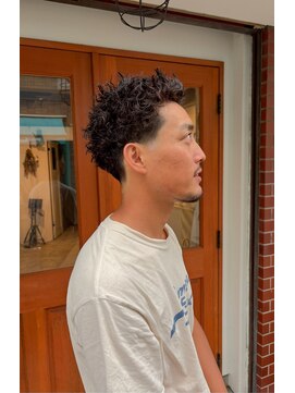 ヘアーラボ ハチ(HAIR LABO HACHI) ブッダパーマ　仏陀パーマ　テーパーフェード