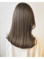 スティル ヘアアンドアイラッシュ(STILL hair&eyelash)&nbsp;【森】ブリーチなしダブルカラー◇Olive beige