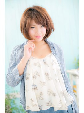 ヘアアンドビューティー ミック(Hair & Beauty miq) ラフな可愛さ☆ふわナチュボブ(miq阿佐ヶ谷)