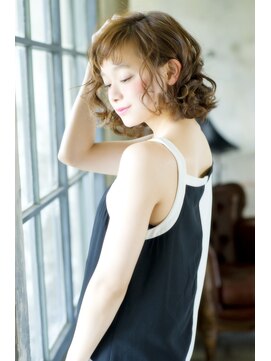 ロンド 銀座(Lond) 【Lond】春夏スタイル☆かきあげウェービーボブ