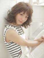 グーマ ラックスビー あびこ店(GUMA LUXBE)&nbsp;フレンチカジュアル・ボブ。ベージュ【GUMA LUXBE】