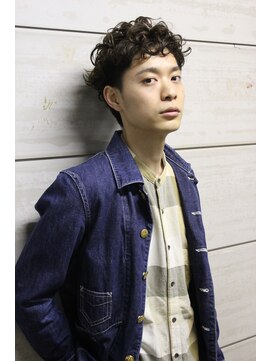 ブークル(boucle) 外国人風無造作ショートマッシュ