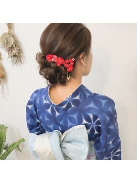 キュア(CURE) 浴衣アレンジ