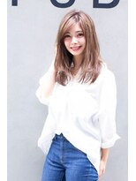 サングース(Sungoose)&nbsp;<sungooseTOKYO>斜めバング透明感グレージュ