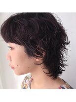 ハニーマスタード(HONEY MUSTARD)&nbsp;【ナチュラル×モード】クセを活かしたマッシュウルフ