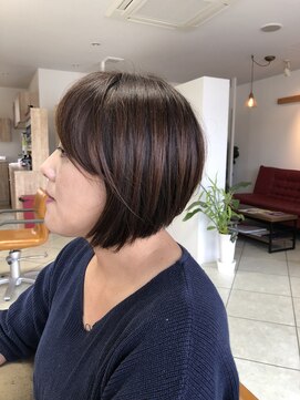 レゴヘアー(LEGO HAIR) 前下がりボブ