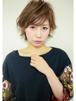 パシフィックダズールバトン(Pacific Dazzle baton)&nbsp;毛先が遊ぶ菱型フォルムのショートレイヤー