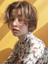 ヴィジョン(VISION)&nbsp;透け感シアーベージュ＋ハンサムショート