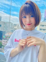 ロンド 表参道店(Lond) シンプルに可愛く柔らかいボブヘアー