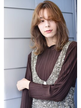 ロロ(ro-ro) plumyイルミナx外ハネボブxアッシュブラウンxネオウルフ