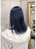 【MIRAC町田店河原崎】ネイビーブルーカラー