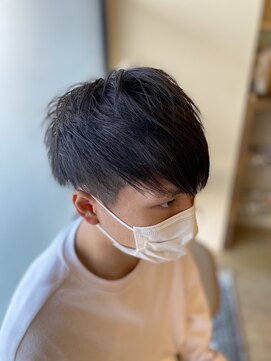 ヘアクリエイションソウル(Hair creation Sowl) 【Sowl】ナチュラルマッシュ ブルーブラック